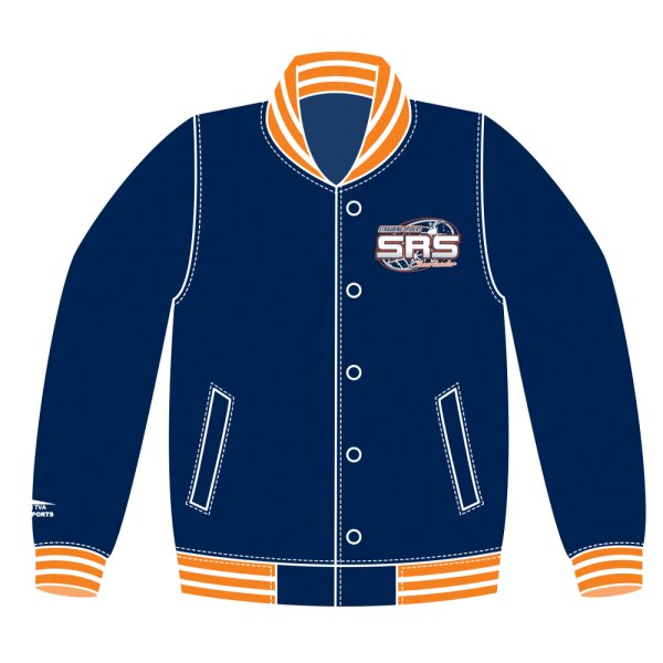 Old School Varsity Jacke - Straubing Spiders Cheerleader