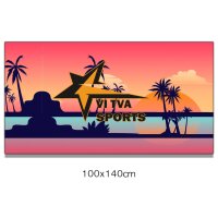 Vi Tva Sports Beach Handtuch 100x140cm