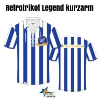 Retro Trikot Legend kurzarm mit Kordel