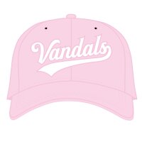 Vorpommern Vandals Curved Ladies Snapback - Schriftzug pink