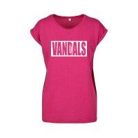 Vorpommern Vandals Extended Shoulder T-Shirt - Damen pink