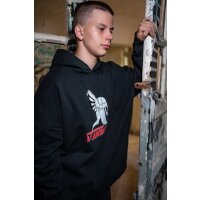 Vorpommern Vandals Logo Oversized Hoodie - Herren schwarz