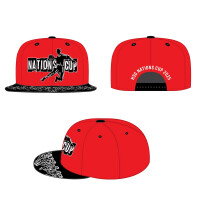 HSG Nations Cup Flat Snapback rot