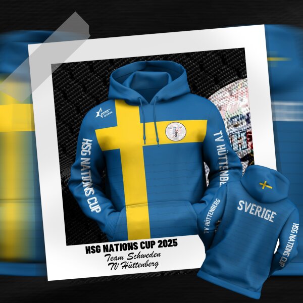 HSG Nations Cup Hoodie SCHWEDEN | TV Hüttenberg